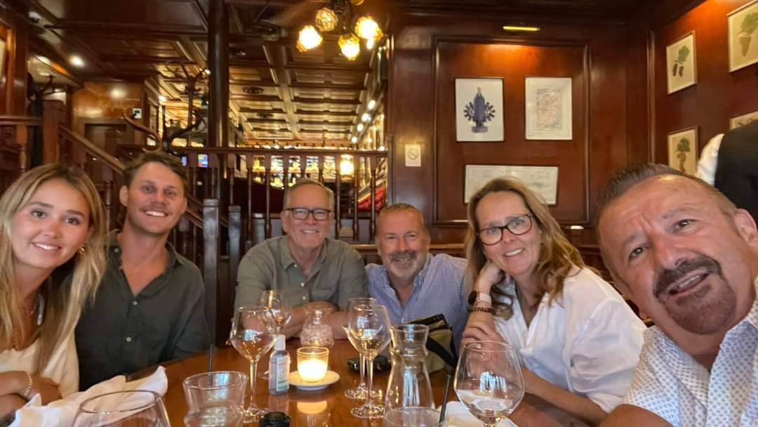 Georgie, Fraser, Ross, Ray, Robin & Henry