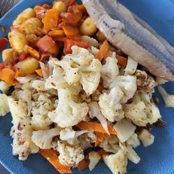 Unser Mahl! Zweiflammig zubereitet. ;)