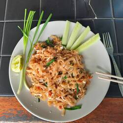 Das erste von vielen Pad Thai(s)