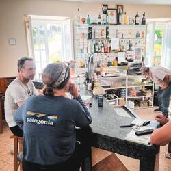 Pause Nummer 5 ca. vier Kilometer vor dem heutigen Ziel