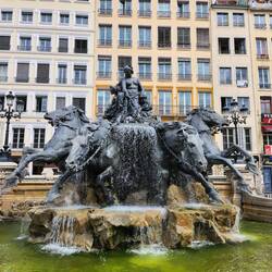 Bartholdi Fountain - Place des Terreaux