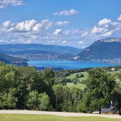 Unser heutiges Ziel. Lac d' Annecy