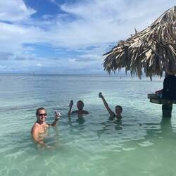 Am Tag zuvor am Strand 😍