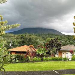 Blick von unserer Terasse