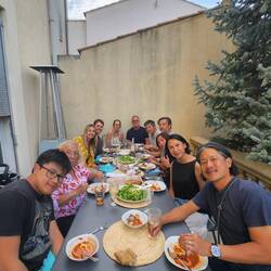 and Fraser, Ross & Robin from the other end