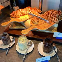 Nochmals das Frühstück fotografiert