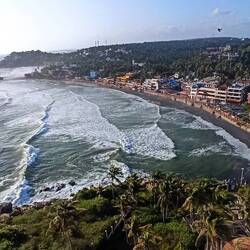 Blick auf unsere Bucht