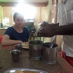 Frühstück - wir lieben Dosa masala!