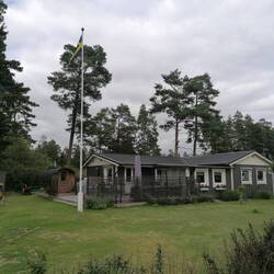 Ich denke das war eine Ferienhaussiedlung um See rum