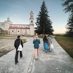 21:58 Uhr, zurück zur Herberge! Schließung Punkt 22 Uhr 🔒