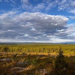 Finnland etwas höher gelegen
