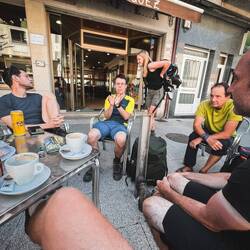 Pascal am Erzählen seiner Erfahrungen