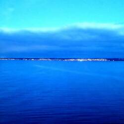 Morgens um 4:10 auf dem Oslofjord