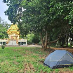 Parkähnliche Klosteranlagen und zugleich tolle Zeltplätze