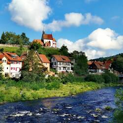 The tiny, beautiful town Weisenbach!
