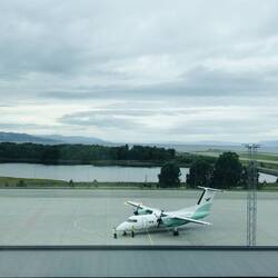 der Blick aus meinem Zimmer ist spektakulär