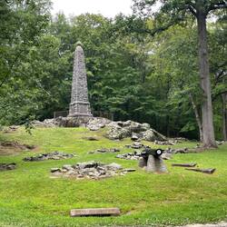 Putnam Memorial State Park, site of the Continental Army's 1779 winter encampment in Redding