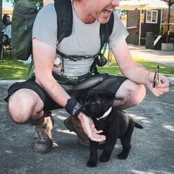 Den wollten wa eigentlich am liebsten auch mitnehmen 😍🐶