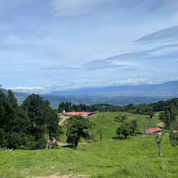 Der Ausblick auf das Tal um San José