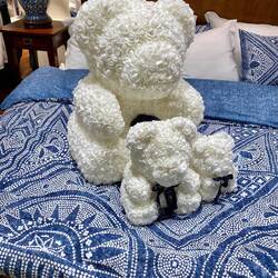 Wie wäre es mit einem hübschen 3er Set Ralph Lauren Rosen Plüsch Bär für günstige 1000€