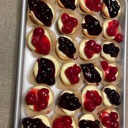 Cherry & Blueberry Cheesecake Nilla Wafer Bytes