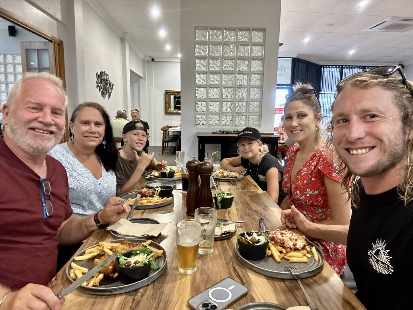 Yummy lunch at the Traverna
