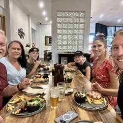 Yummy lunch at the Traverna