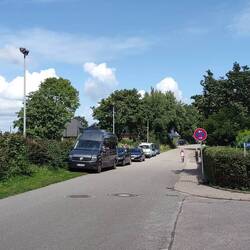 Wieder zurück gefahren und illegal geparkt