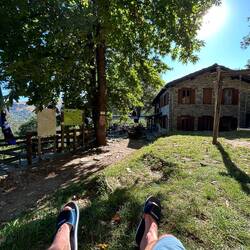 Und jetzt die Beine hochlegen