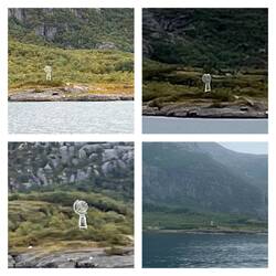 11.30 Uhr, Überquerung Polarkreis südwärts