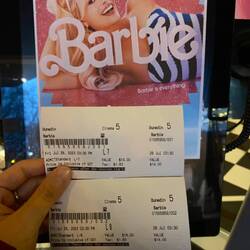Barbie im Kino 👌🏼
