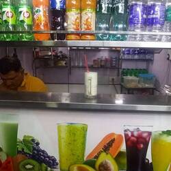 ... und zum Abschluss ein Kokosnuss-Mango-Shake...