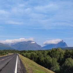 Anfahrt auf die Lofoten