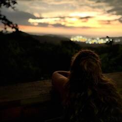 Aussicht auf Santa Marta genießen