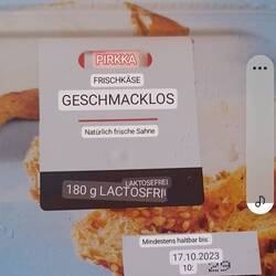 😄 Ich hoffe, der Frischkäse ist nicht wirklich geschmacklos.