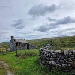 Abandoned Crofter's Cottage. Yorkshire Dales.