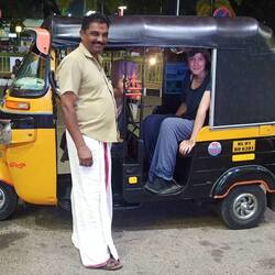 Unser Flughafen-Tuk-Tuk