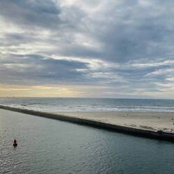 Das offene Meer liegt vor uns