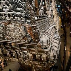 Durch dem Schlamm im Hafenbecken ist alles so gut erhalten und Konserviert