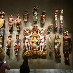 Die Figuren sind 1:1 nachgebildet mit der Bemalung wie sie damals war