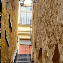 Gasse Martens Gränd, die engste Gasse Stockholms