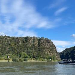 Morgendlicher Blick auf die Loreley