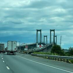 Crossing the Delaware Memorial Bridge