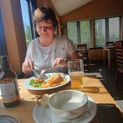 Carmen schwitzt in Schottland