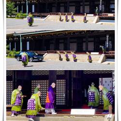 Welcome ceremony @ Sanjūsangen-dō Temple — Kyoto, Japan.