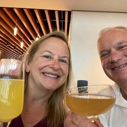Drinks in the Phili Airport