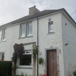 The road to our old house