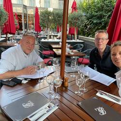 Abendessen in der Brasserie du Theatre