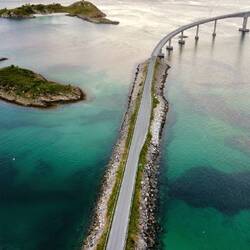 Strecke nach Sommarøy