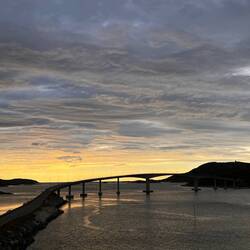 Sonnenuntergang bei Sommarøy